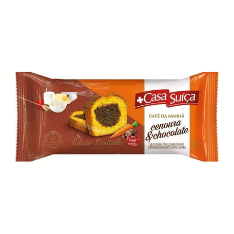 Bolo Cenoura Chocolate Casa Suiça 250g