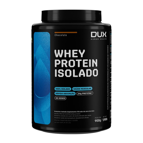 Whey Protein Isolado Chocolate Dux 900g