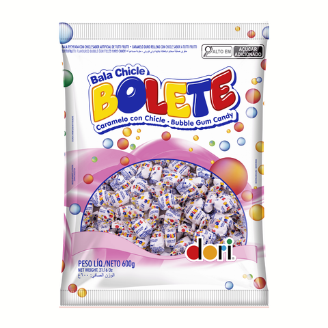 Bala Bolete Tutti Frutti Dori 600g