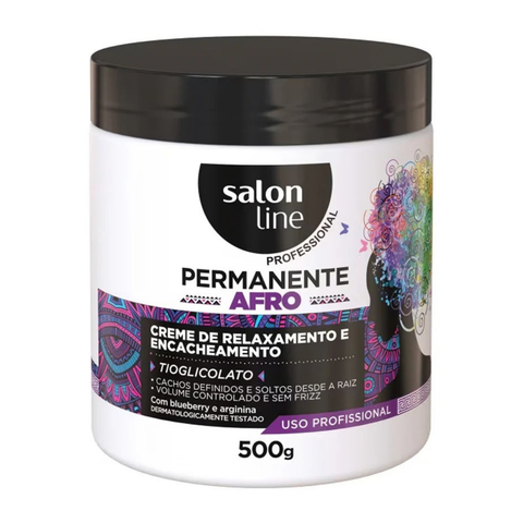 Salon Line Afro Permanent Relaxing Cream 500g