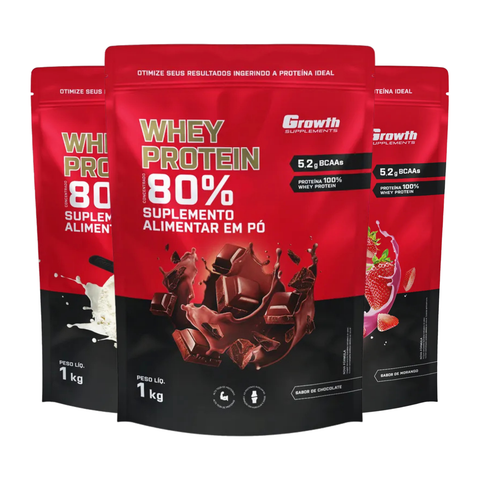 Whey Protein Concentrado (1KG) - Growth Supplements