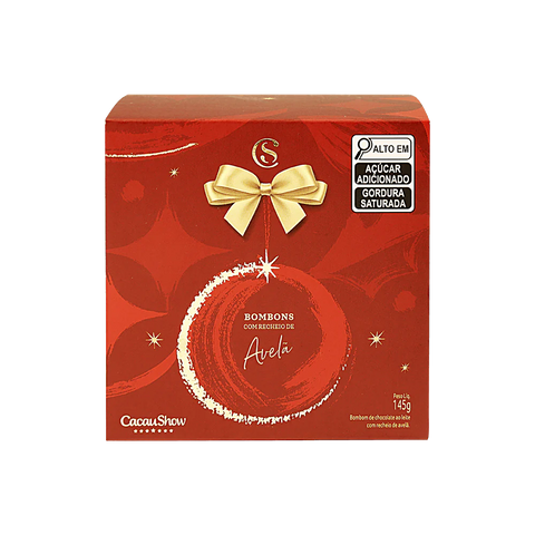 Cubo de Bombons Clássicos Cacau Show 145g - MEUBRASILONLINE