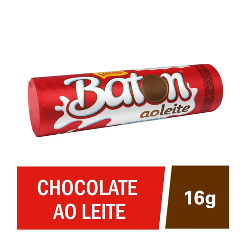 Chocolate Garoto Baton Leite Caixa 30x16g 480G