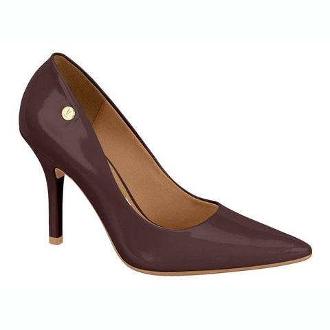 Vizzano 1184-1101 Pointy Toe Pump in Cocoa Patent