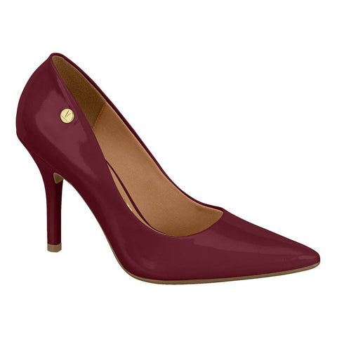 Vizzano 1184-1101 Pointy Toe Pump in Wine Patent