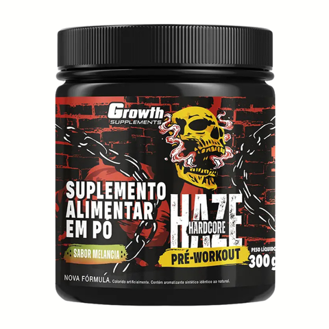 Growth Pré-treino 300g Haze - Sabores