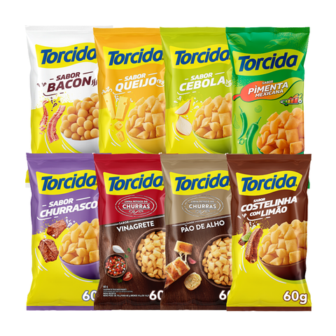 Salgadinho TORCIDA® - Sabores Unitários