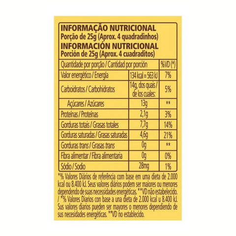 Garoto Talento White Chocolate with Cereals and Raisins 3x85g