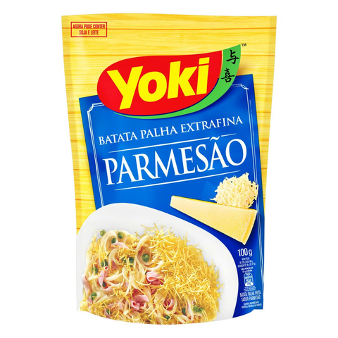 Batata Palha Extrafina Parmesão Yoki 100g