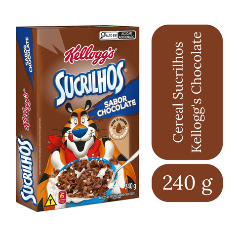 Cereal Sucrilhos Kellogg's Chocolate 240g