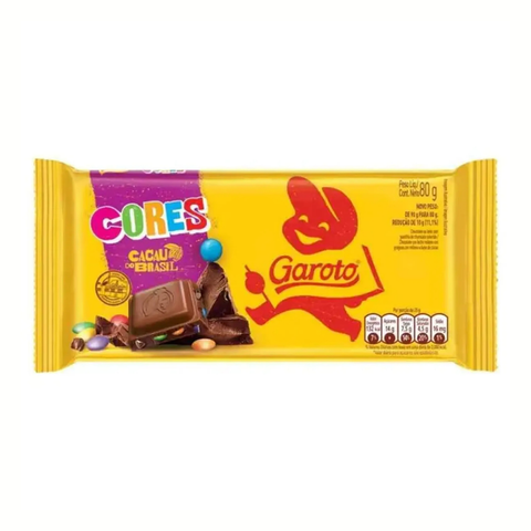 Chocolate Garoto Cores 3x80g