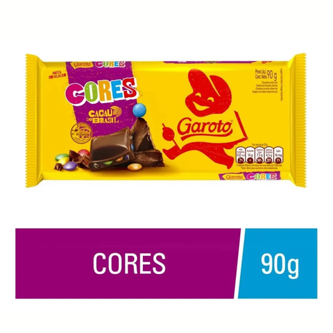 Chocolate Garoto Cores 3x80g