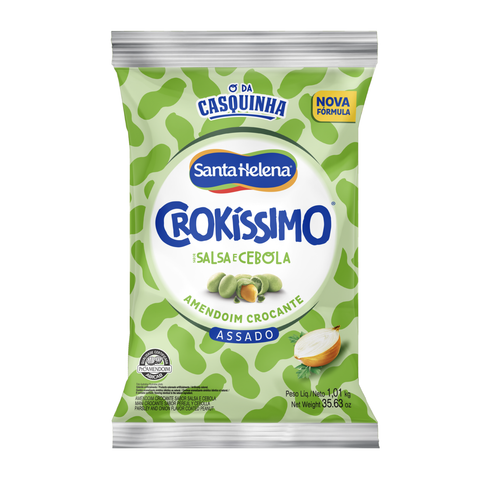 Amendoim Crokissimo - Salsa e Cebola - Santa Helena