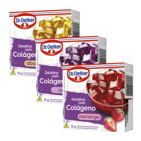 Dr. Oetker Gelatin with Collagen 3x20g - Flavors