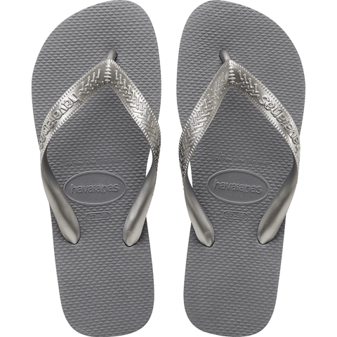 Chinelo Havaianas Top Cinza Aço
