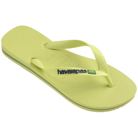 Chinelo Havaianas Brasil Logo Verde Matcha