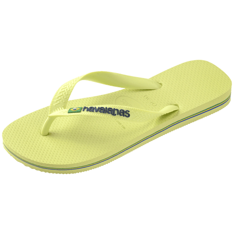 Chinelo Havaianas Brasil Logo Verde Matcha
