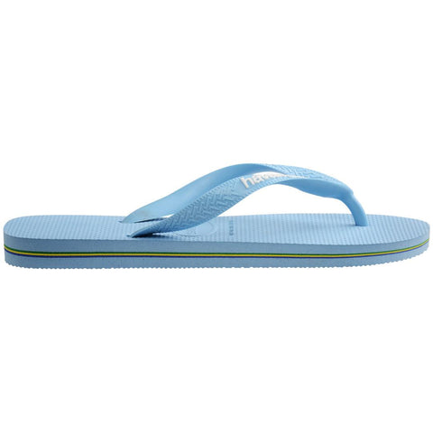 Chinelo Havaianas Brasil Logo Azul Lavanda