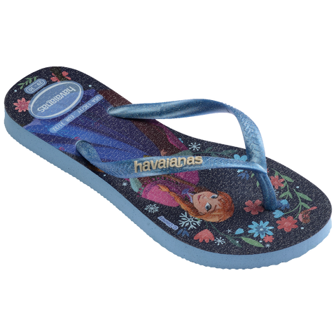 Havaianas Kids Slim Flip-Flops with Frozen Princesses