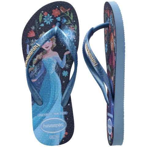 Havaianas Kids Slim Flip-Flops with Frozen Princesses