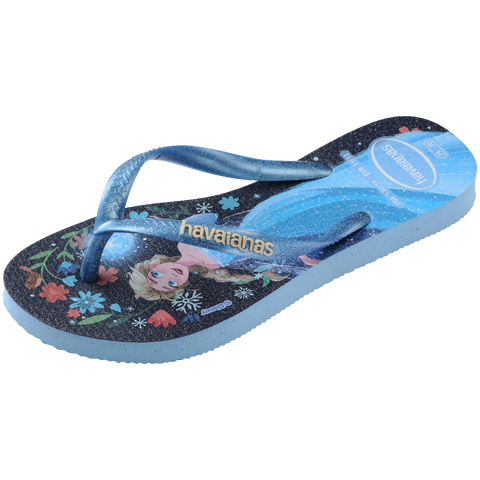 Havaianas Kids Slim Flip-Flops with Frozen Princesses
