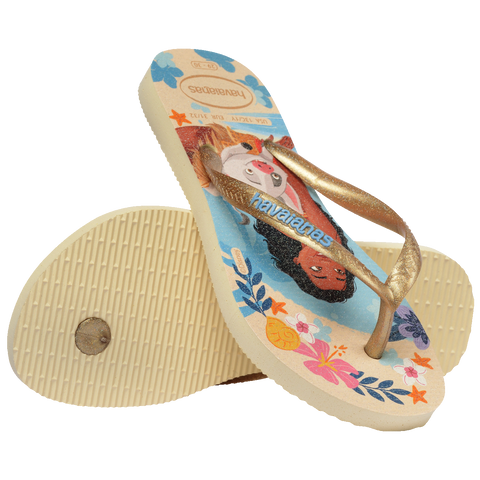 Havaianas Kids Slim Flip-Flops Princesses Ariel &amp; Moana