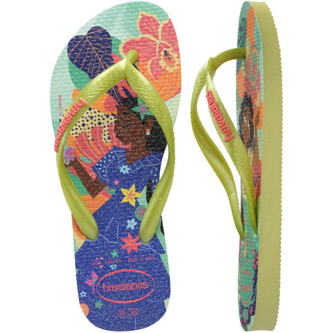 Chinelo Havaianas Infantil Slim Princesas Encanto