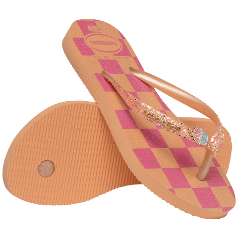 Chinelo Havaianas Infantil Slim Glitter II