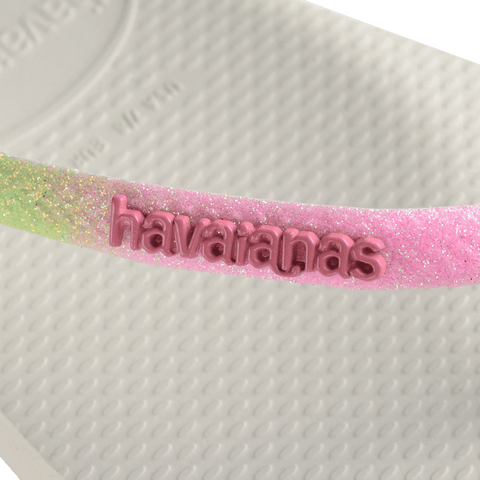 Chinelo Havaianas Slim Square Glitter Mix