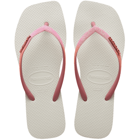 Chinelo Havaianas Slim Square Glitter Mix