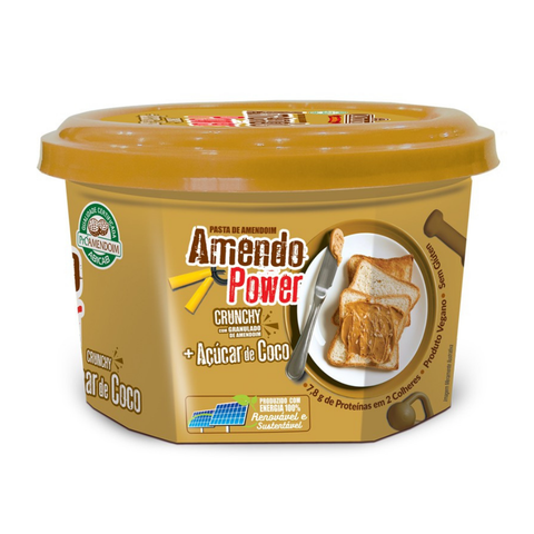 Amendopower Crunchy C/ Acucar De Coco DaColônia 200g