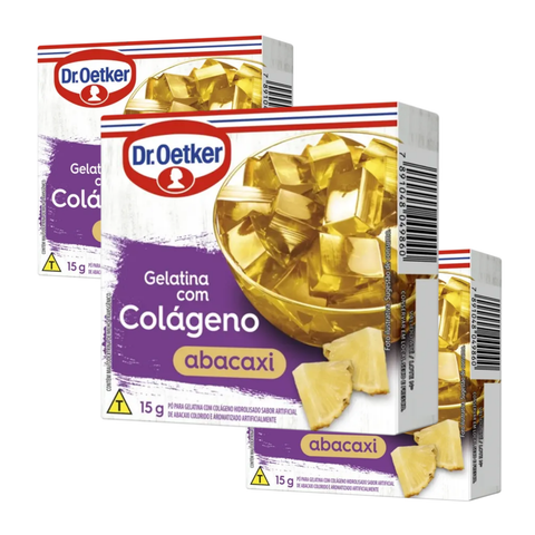 Dr. Oetker Gelatin with Collagen 3x20g - Flavors