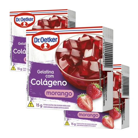 Dr. Oetker Gelatin with Collagen 3x20g - Flavors