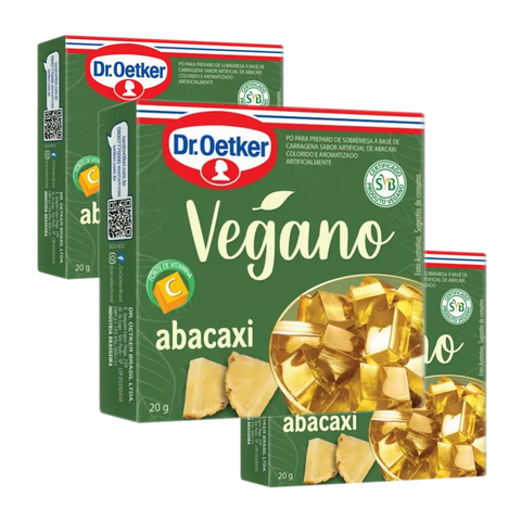 Dr. Oetker Vegan Gelatin 3x20g - Flavors
