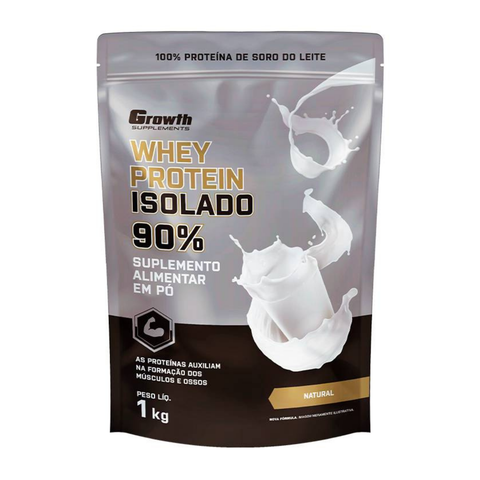 Whey Protein Isolado (1KG) - Growth Supplements