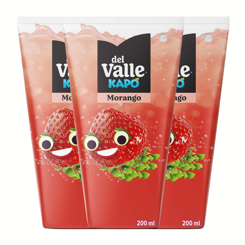 Suco Del Valle Kapo 3X200Ml