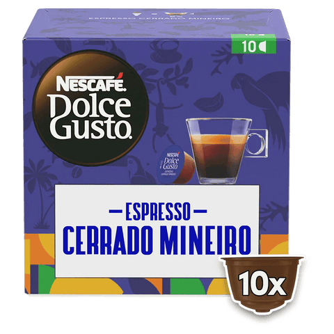 Café espresso cerrado mineiro 10 cápsulas - MEUBRASILONLINE