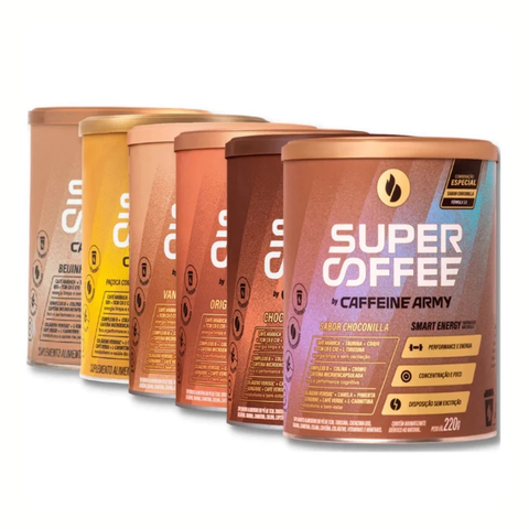 SuperCoffe - 220 g - Sabores