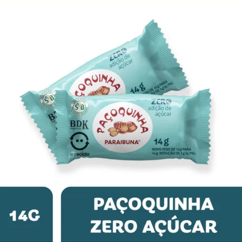Sugar-Free Peanut Candy Paraibuna Box 540g 
