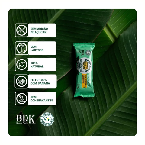 Paraibuna Sugar-Free Banana Bites 460g