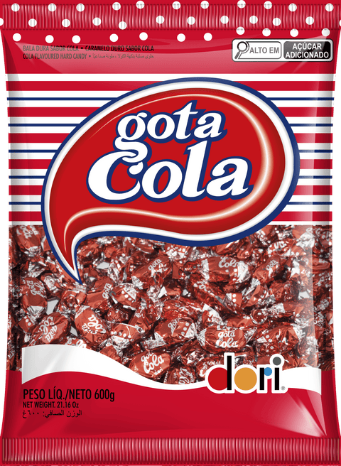 Bala Gota Cola Dori 600g