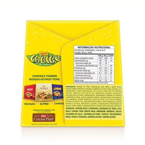 Panetone Caribe Nestlé Garoto 450g