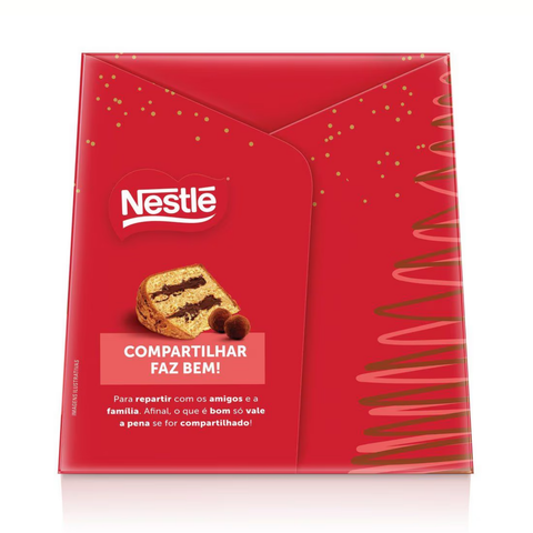 Panetone Nestlé Trufado Recheado Chocolate Natal 450g