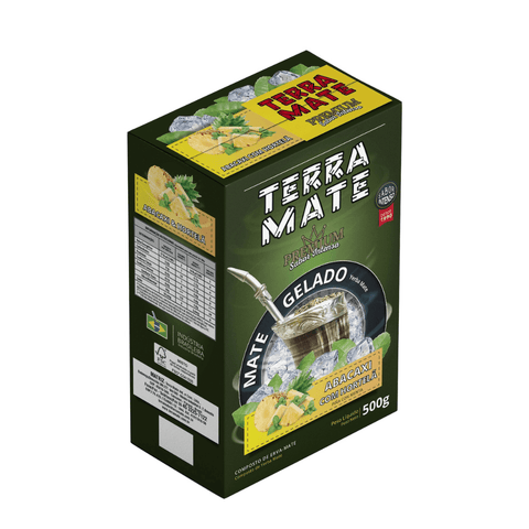 Premium Tereré Yerba Mate Pineapple and Mint Flavor 500g
