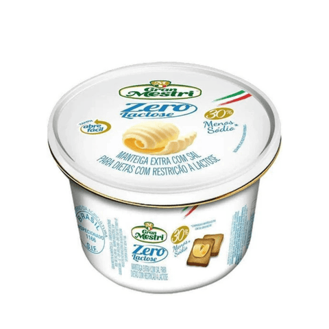 Manteiga Lata zero lactose sem gluten Gran Mestri 200g