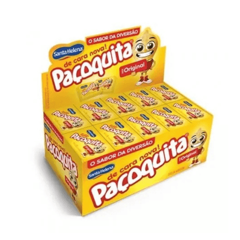 Paçoca Santa Helena Caixa Com 50 Unidades