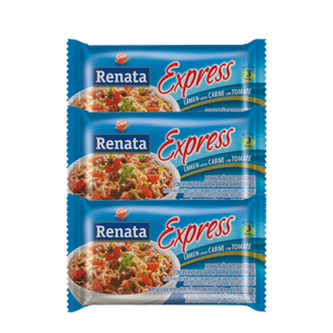 KIT 3 RENATA MIOJO BEEF FLAVORED 85G