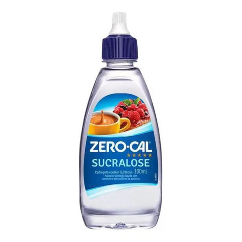 Adocante Zero-Cal Sucralose Com 100 Ml