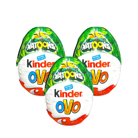 KIT 3 KINDER OVO MENINO 20G