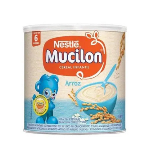 Mucilon Cereal Infantil Nestle Arroz 400Gr